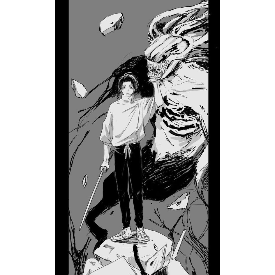 Áo Okkotsu Yuta 2 lớp cao cổ form chuẩn unisex nam nữ