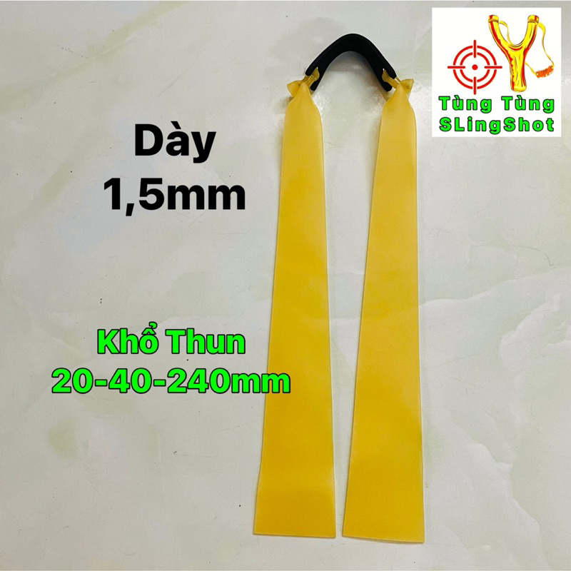 Dây Thun Đại 20-40-240mm cho Vip 10 Supper SlingShot
