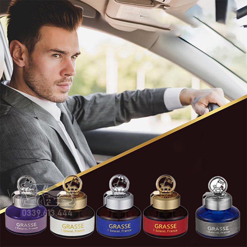 Nước hoa ô tô Hàn Quốc 100% tinh dầu tự nhiên - Grasse Chính Hãng