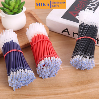 Ruột bút mực gel ngòi 0.5mm MIKA màu đen đỏ xanh giá rẻ R01