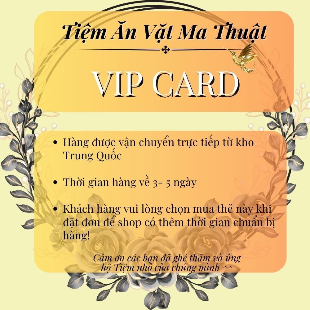 Thẻ quà tặng VIP