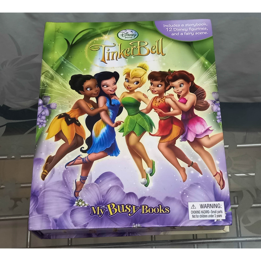80% Bộ sách & nhân vật đồ chơi My Busy Books – Disney Tinker Bell