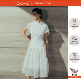 Váy xếp ly vai chờm d.chic ms: 2813274