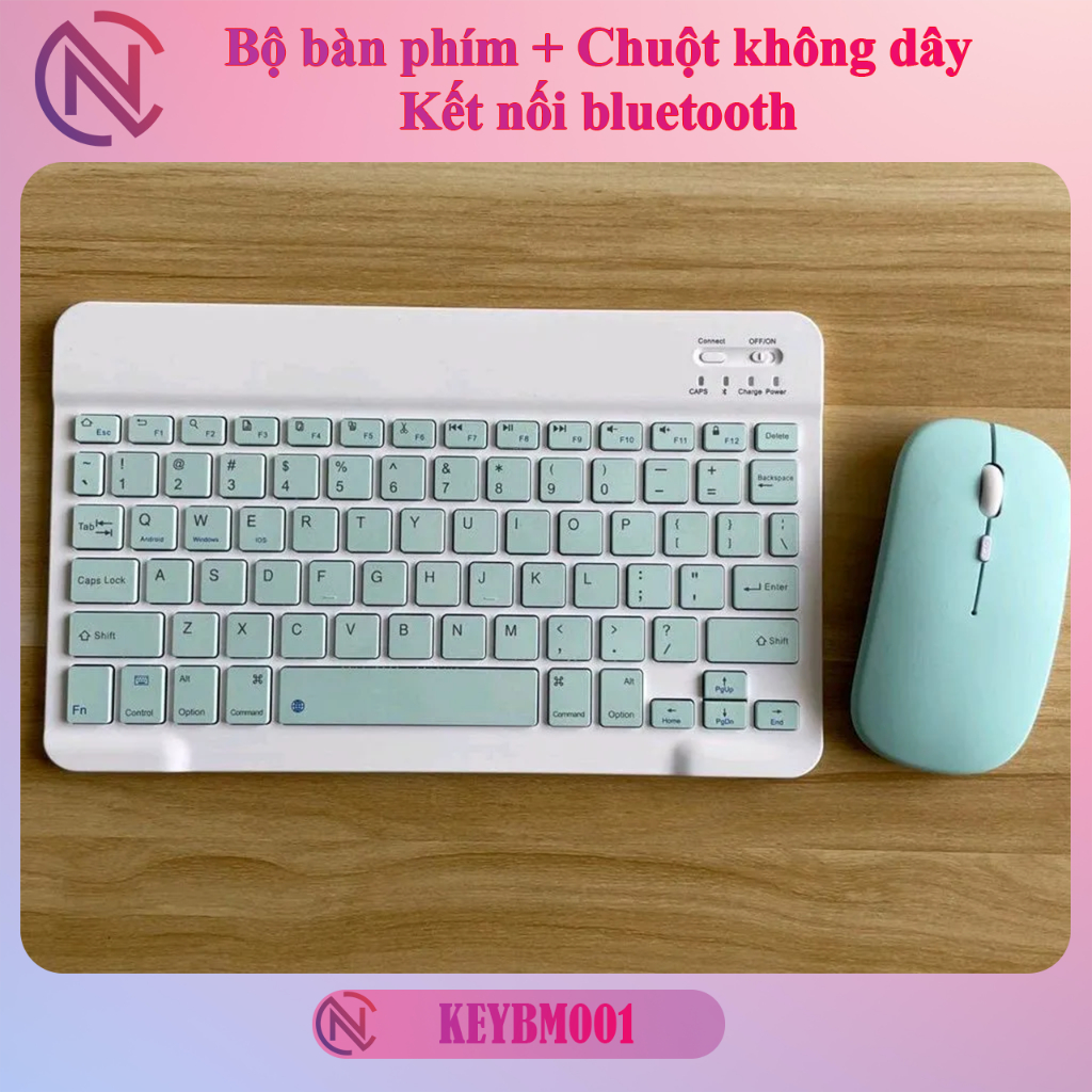 Bộ Bàn Phím Bluetooth 10 Inch/7 Inch Và Chuột Bluetooth,Thích Hợp Cho tablet táo/tablet - NVC Shop | BigBuy360 - bigbuy360.vn