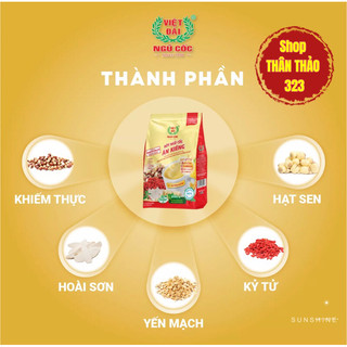 BỘT NGŨ CỐC ĂN KIÊNG VIỆT ĐÀI 525g