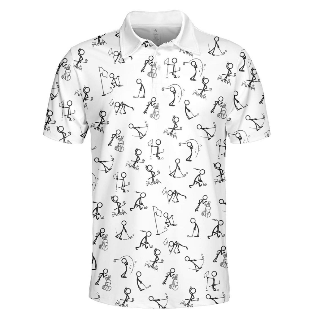 Áo Polo nam họa tiết Golf G63 trẻ trung, thanh lịch