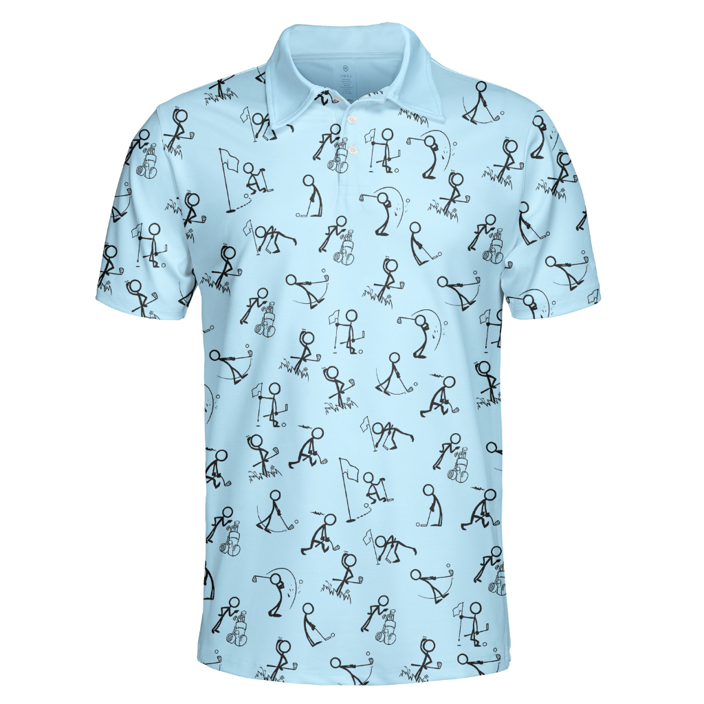 Áo Polo nam họa tiết Golf G63 trẻ trung, thanh lịch