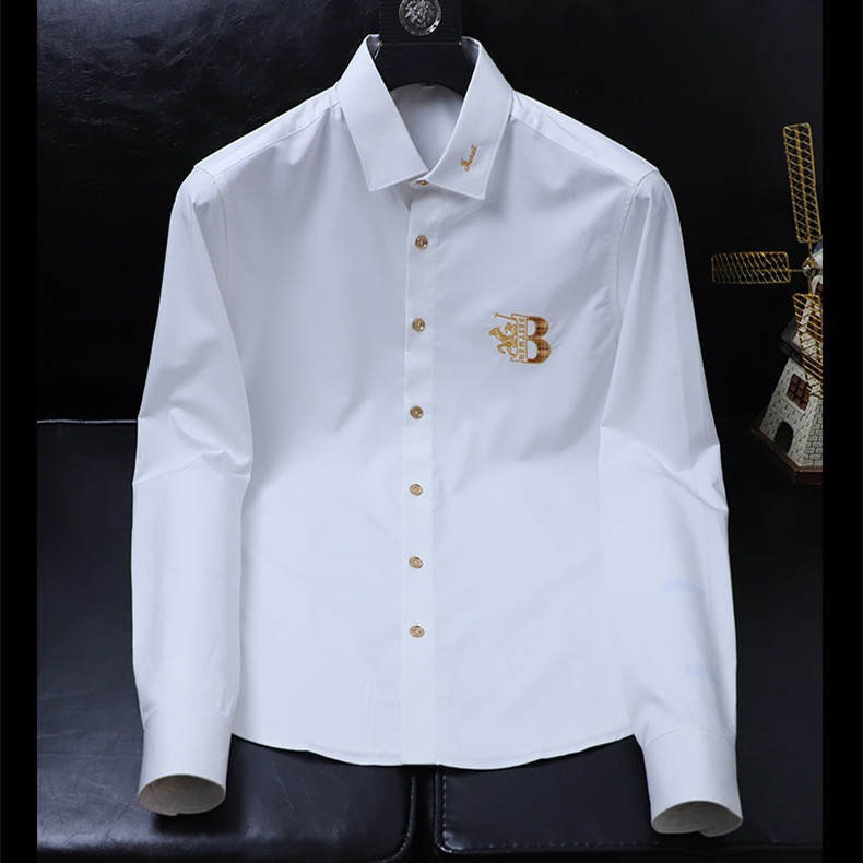 Áo sơ mi nam dài tay chất lụa không nhăn dáng ôm body nhiều mẫu PN ms57