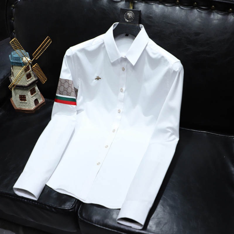 Áo sơ mi nam dài tay chất lụa không nhăn dáng ôm body nhiều mẫu PN ms57