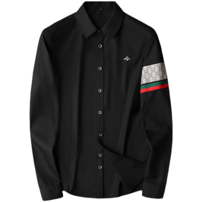 Áo sơ mi nam dài tay chất lụa không nhăn dáng ôm body nhiều mẫu PN ms57