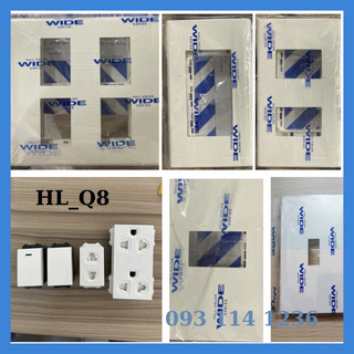 Mặt nạ, Công tắc ,Ổ cắm Panasonic dòng Wide Chính hãng