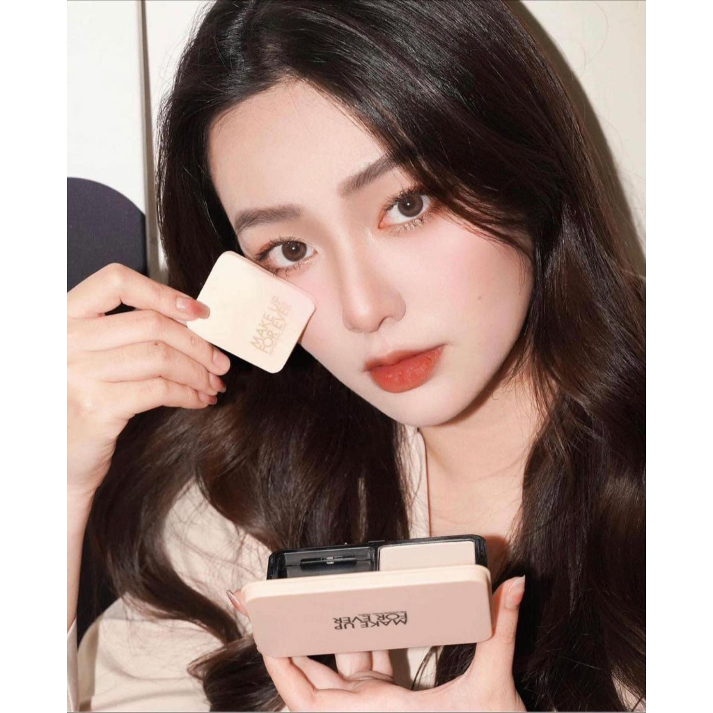 Phấn Phủ Kiềm Dầu Lâu Trôi Make Up Forever HD Skin Matte Velvet