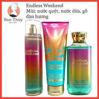 Endless Weekend - Xịt thơm toàn thân Body Mist Bath & Body Works 236ml