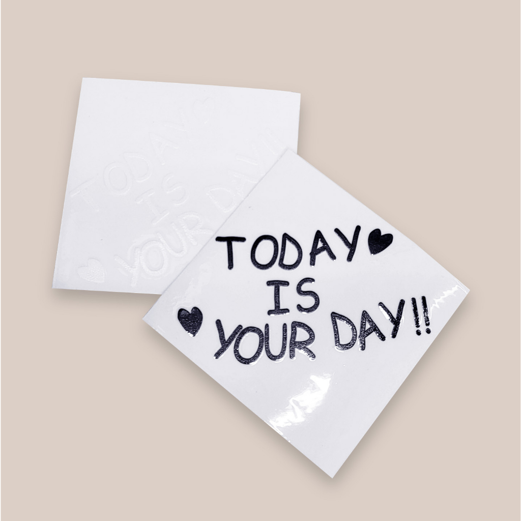 Decal dán kính trang trí no2