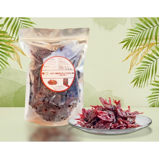 Mứt atiso đỏ/hoa hồng/hibiscus chua chua ngọt ngọt giòn giòn