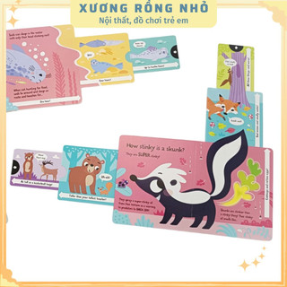 Đồ chơi cho bé How Big is Bear? - Slide and Seek Pull Tab