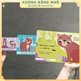 Đồ chơi cho bé How Big is Bear? - Slide and Seek Pull Tab