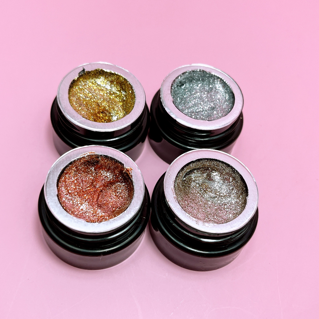 Gel Nhũ Vẽ Viền Móng Nail  Huaxi Siêu Sáng Havy Nail, Đặc nét Chuẩn Màu