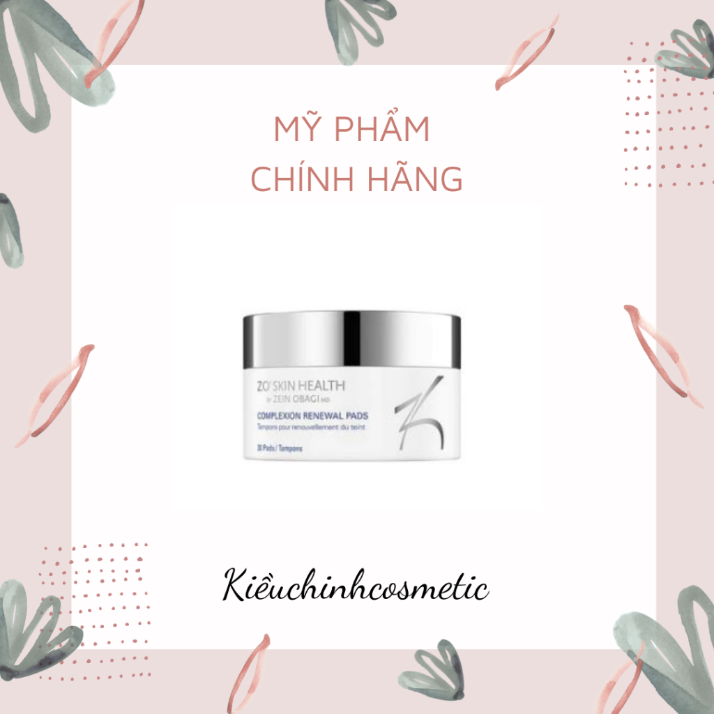 Miếng tẩy tế bào chết Zo Skin Complexion Renewal Pads 30 miéng
