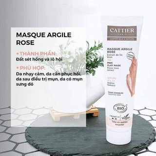 MẶT NẠ ĐẤT SÉT CATTIER 100ml