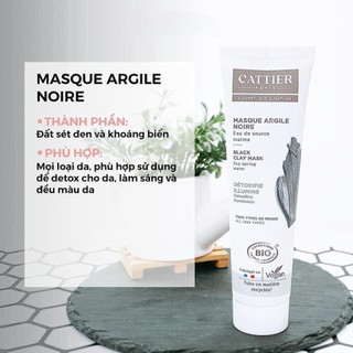 MẶT NẠ ĐẤT SÉT CATTIER 100ml
