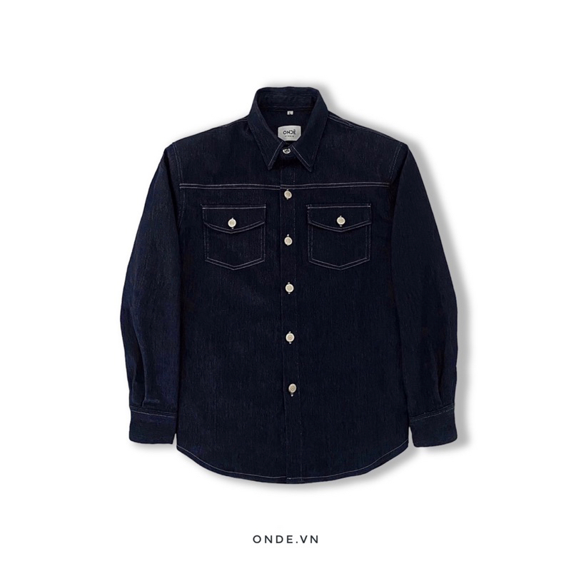 ÁO SƠ MI BÒ DÀI TAY By ONDÉ