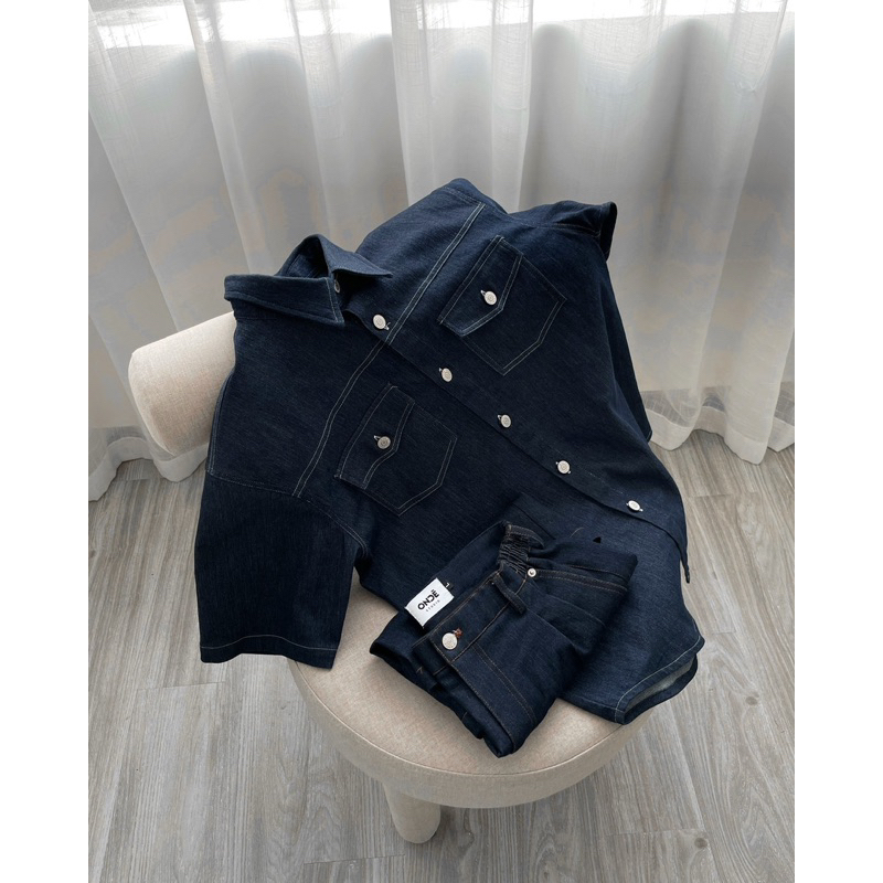 QUẦN NGẮN BÒ DENIM BY ONDÉ