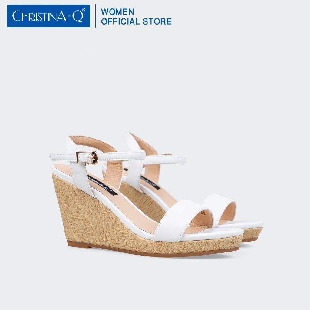 Giày Sandals Nữ Đế Xuồng ChristinA-Q XDX131