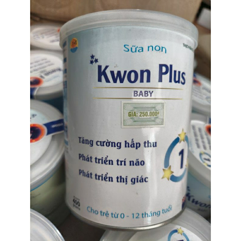 SỮA NON KWON PLUS BABY 0-12/400G HSD TH12/2023