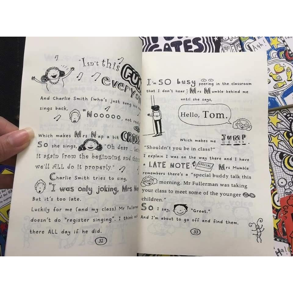 TOM GATES full 10q- giấy vàng chống lóa