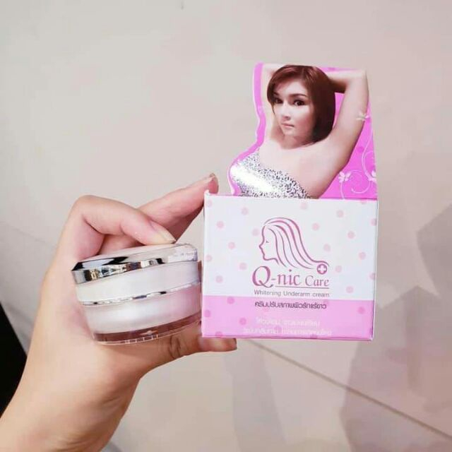 Kem Giảm Thâm Nách, Thâm Mông, Đầu Gối, Khuỷu Tay Q-NIC CARE 15gr Chính Hãng thái lan