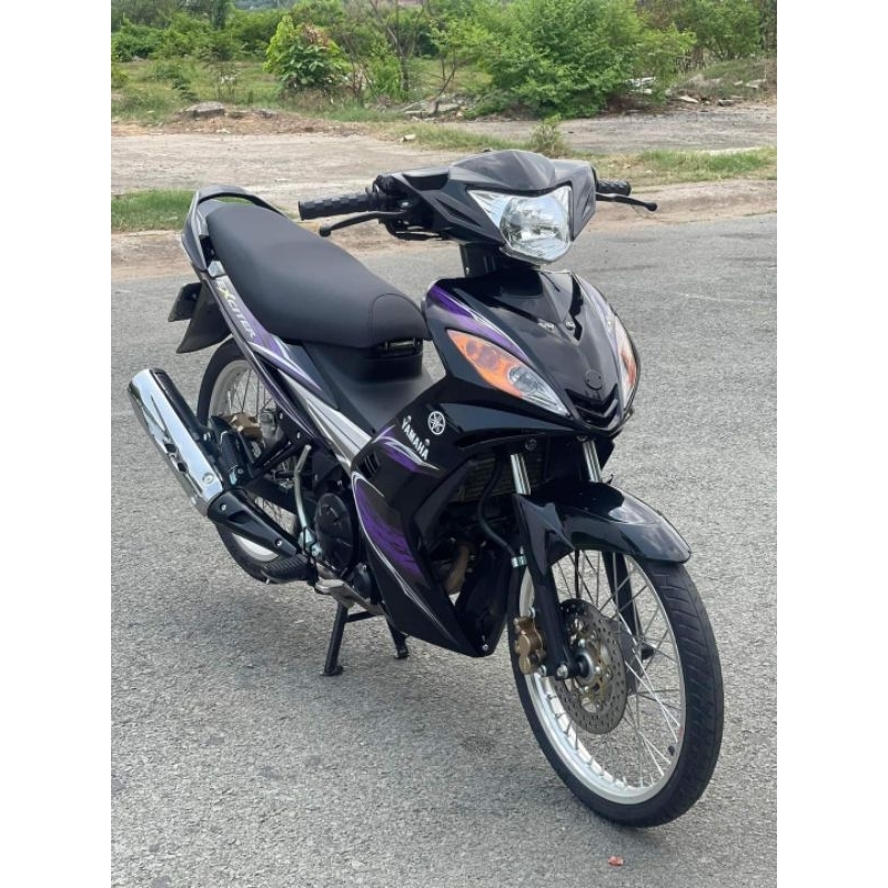 Tem rời 3 lớp - Ex 135-2010 tím - dán xe đen