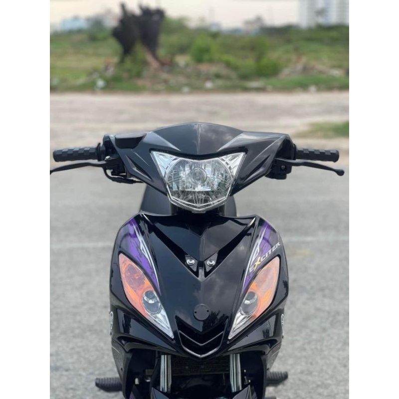 Tem rời 3 lớp - Ex 135-2010 tím - dán xe đen