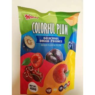 Ô mai colorful plum mix 5 vị 458gram