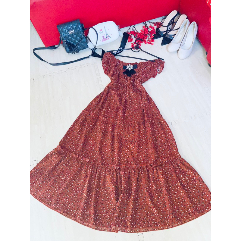 Đầm hoa shop size s m