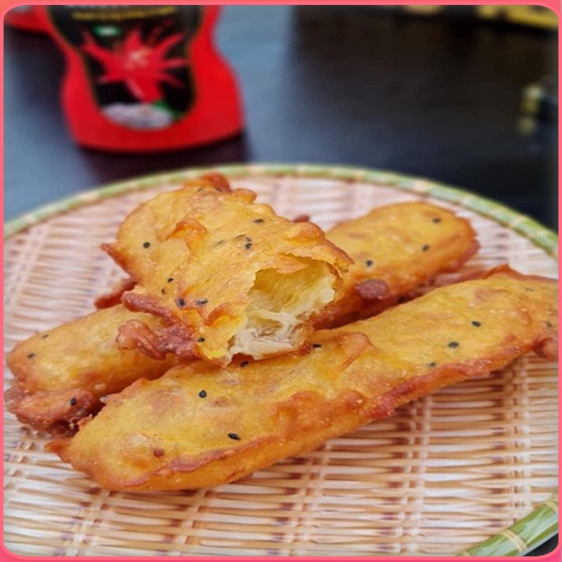 Bột Chiên Chuối  Mè Đen Gói 1kg