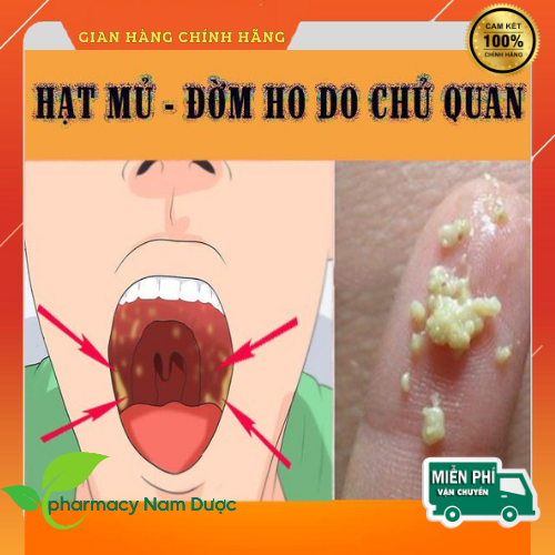An Phế Gold - Viêm Họng Hạt- Hốc Mủ - Ho - Đau Rát Họng Chỉ 1 Liệu Trình