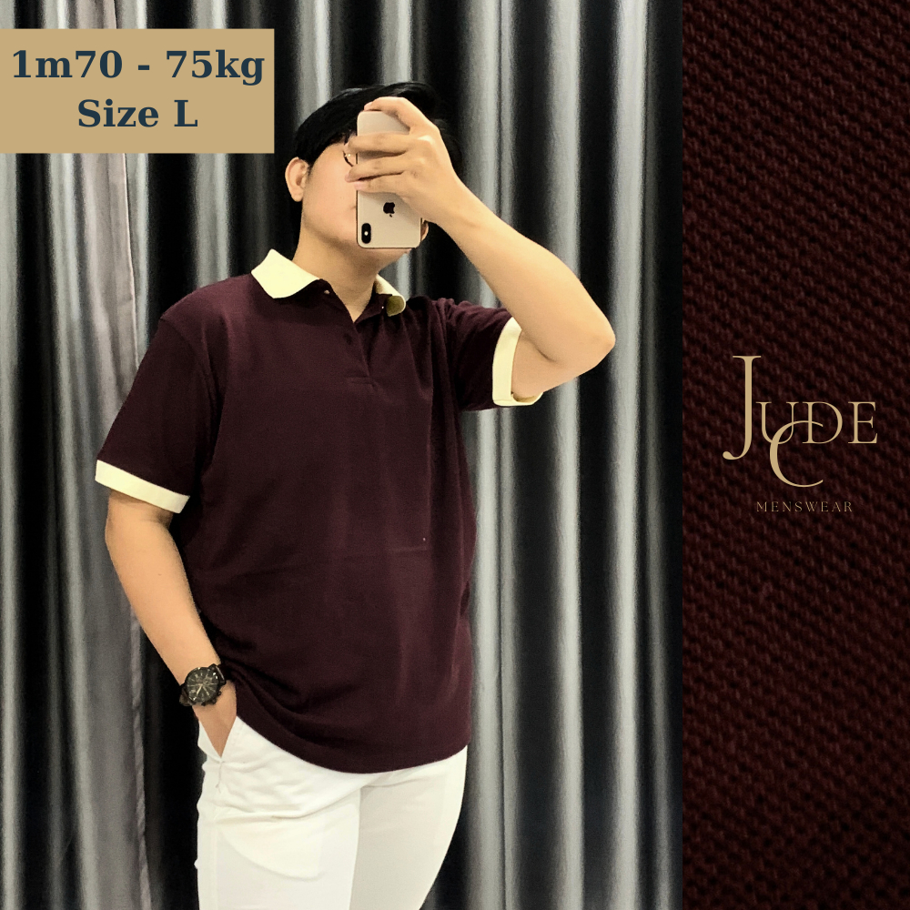 Áo Polo Elegant  vải cotton cá sấu chất lượng JudeC