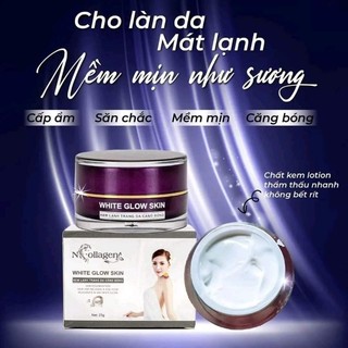 Kem Face Lạnh Ban Đêm N Collagen Hộp 25g | Dưỡng Trắng Da Căng Bóng, Hàng Chính Hãng