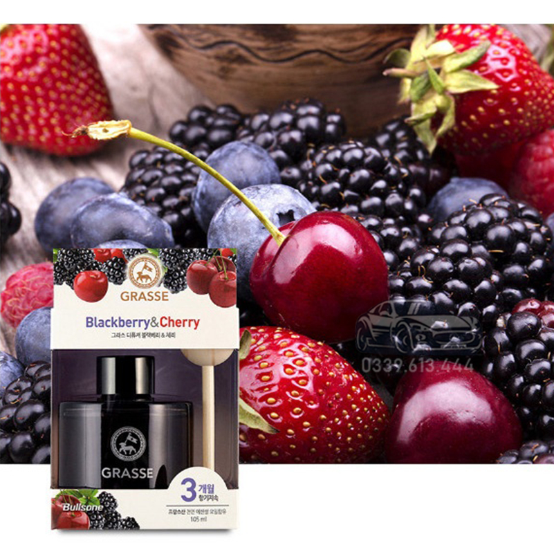 Nước hoa ô tô Hàn Quốc 100% tinh dầu tự nhiên - Grasse Chính Hãng