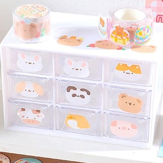 Chiết băng keo sticker thú cưng cute trang trí