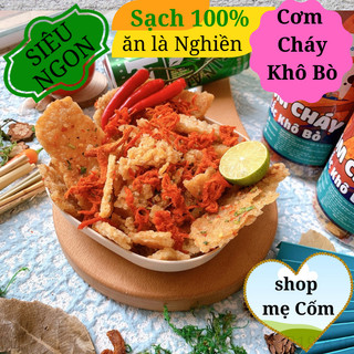 (270gr) Cơm Cháy Khô Bò Mẹ Cốm Cơm Cháy Lắc Khô Bò
