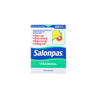 Cao dán Salonpas giảm đau