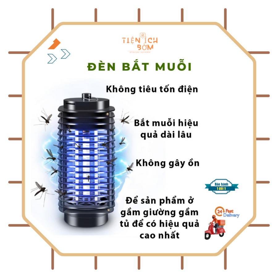ĐÈN BẮT MUỖI ( CÔN TRÙNG ) CÔNG NGHỆ CAO NEW
