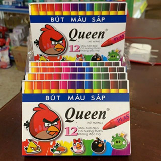 Sáp màu QUEEN 18 màu