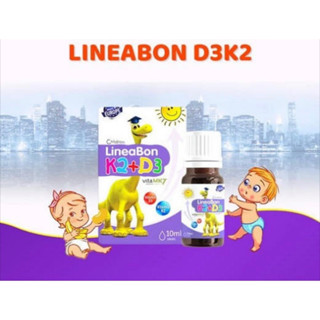 Siro Vitamin LineaBon K2+D3 ErgoPharm hỗ trợ bổ sung Vitamin D3 và Vitamin