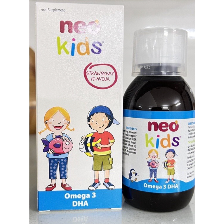 Neo Kids Omega 3 DHA 150ml - Hỗ trợ bổ sung DHA