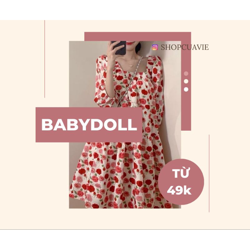 Tổng hợp các loại đầm, đầm thiết kế, đầm babydoll, đầm freesize cá nhân thanh lý kí gửi 2nd tuyển