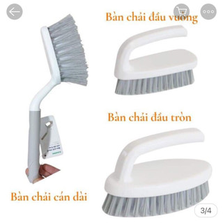 Bàn chải chà nhà tắm cám dài Kirei Inochi #8351