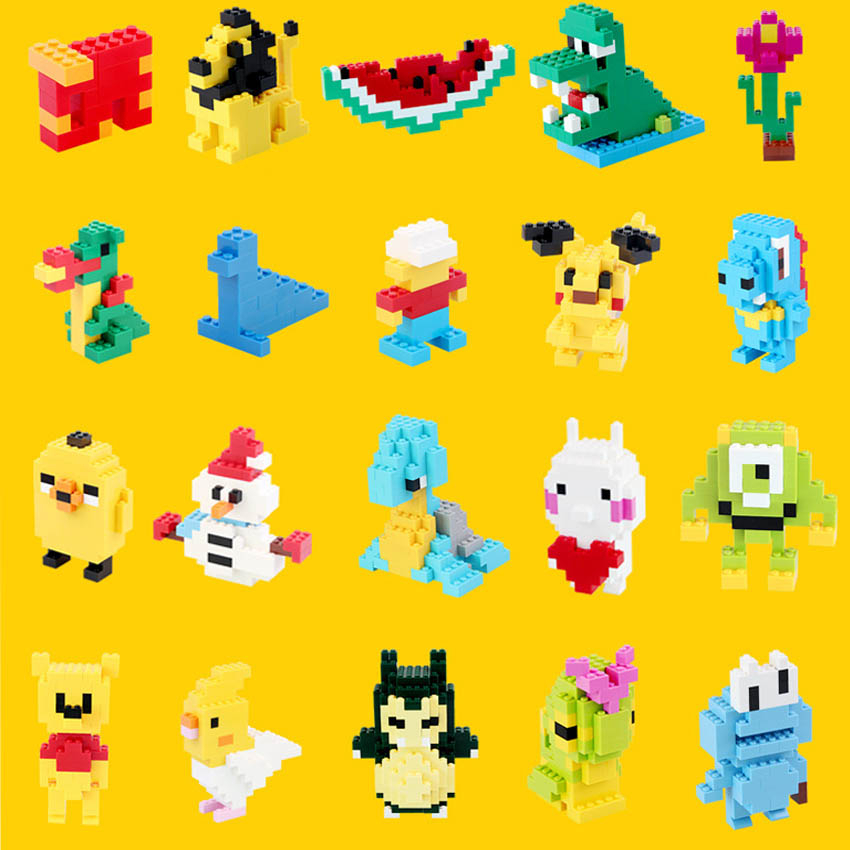 Đồ Chơi Lắp Ghép Cho Bé Trai Và Bé Gái - 500g Chi Tiết Gạch Chủ Đề Sáng Tạo Nhựa ABS An Toàn Cho Trẻ